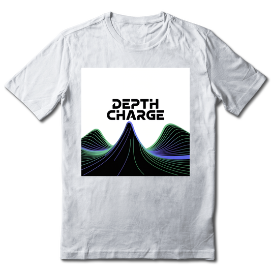 Test Account Geometric waveforms shirt