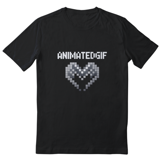 ANIMATEDGIF Pixelated Heart shirt