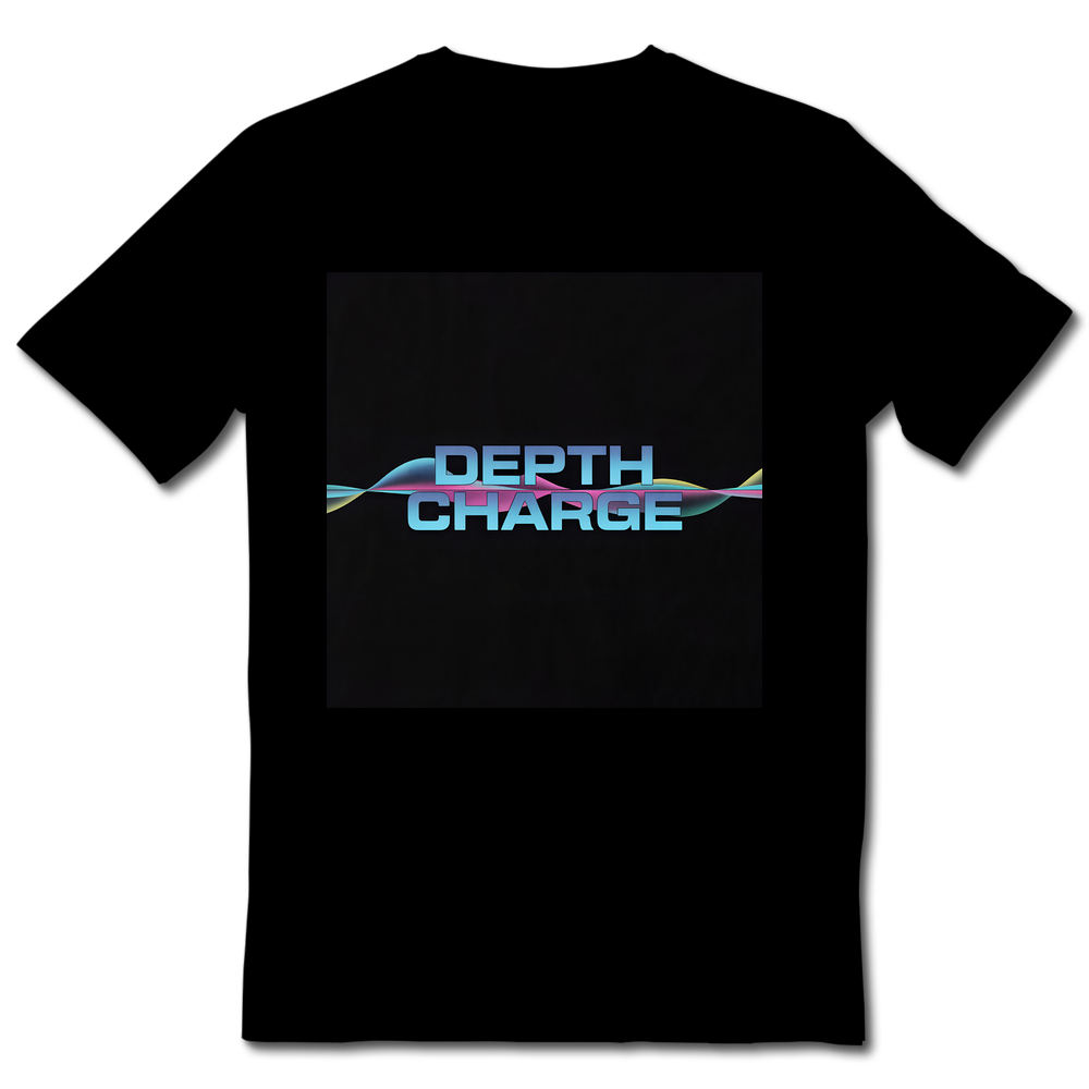 Test Account Geometric waveforms shirt