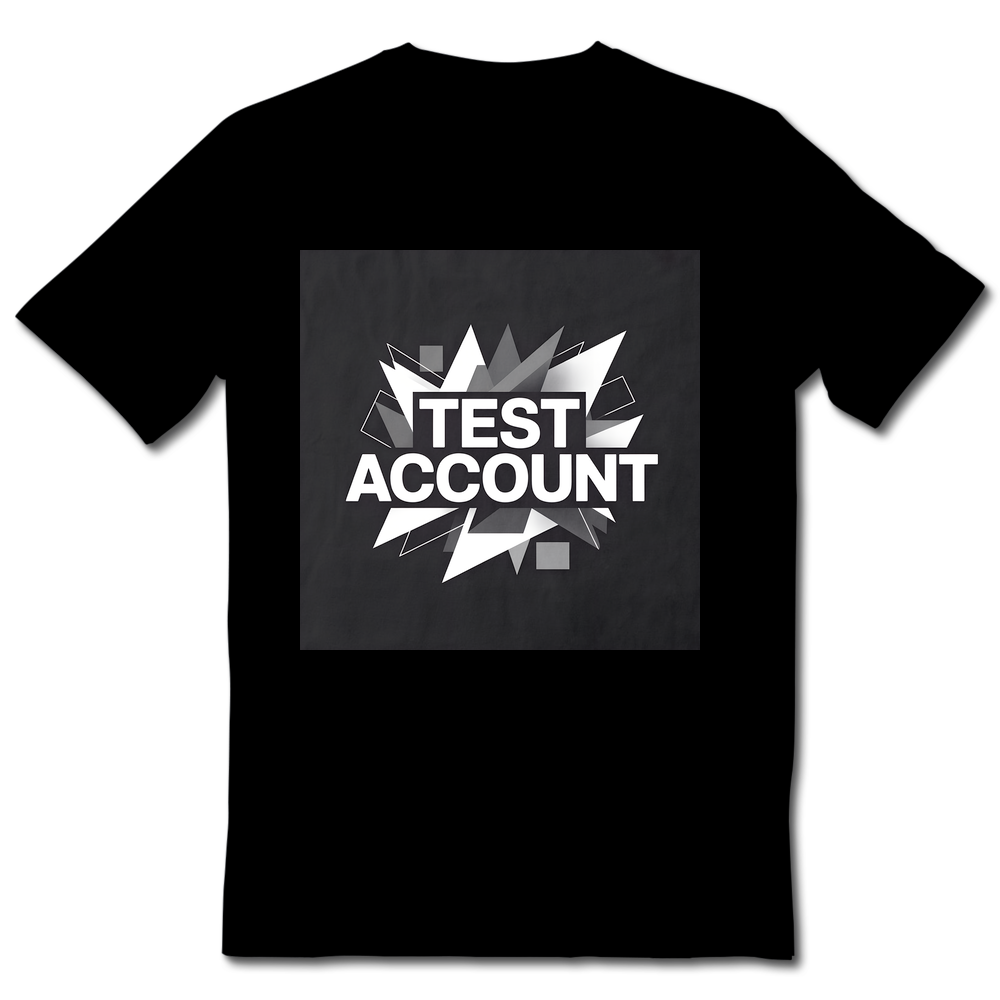 Test Account Abstract Geometric Shapes shirt