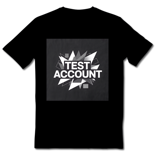 Test Account Abstract Geometric Shapes shirt