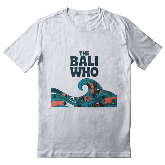 The Bali Who Tropical Geometric Wave shirt