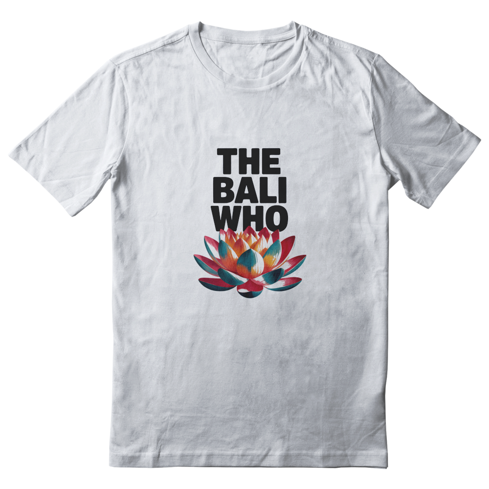 The Bali Who Tropical Lotus Flower shirt