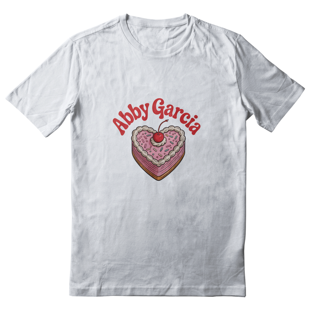 Abby Garcia vintage heart cake shirt